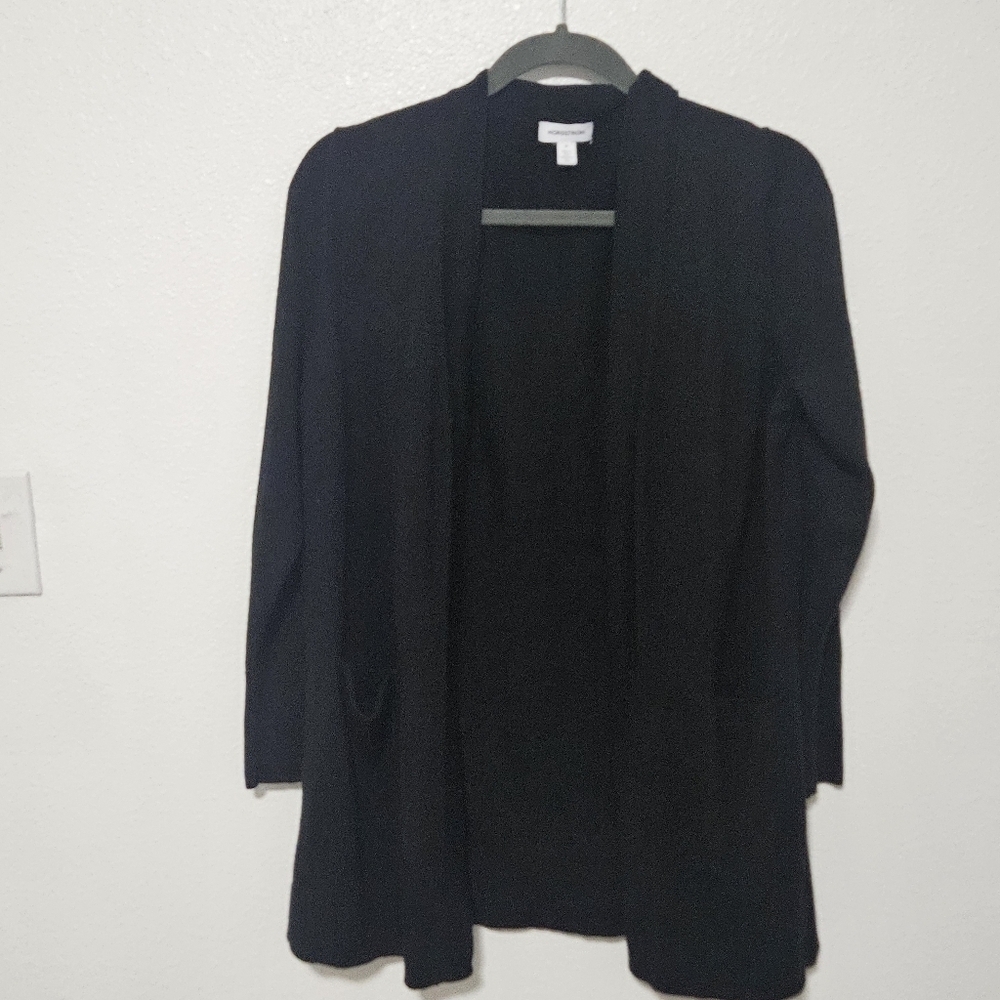 NORDSTROM MERINO WOOL BLEND CARDIGAN